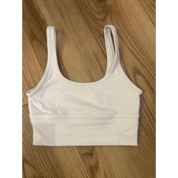 Aritzia TNA Action Mini Bra  Top Womens See measurement for size (XS) White - Picture 1 of 4